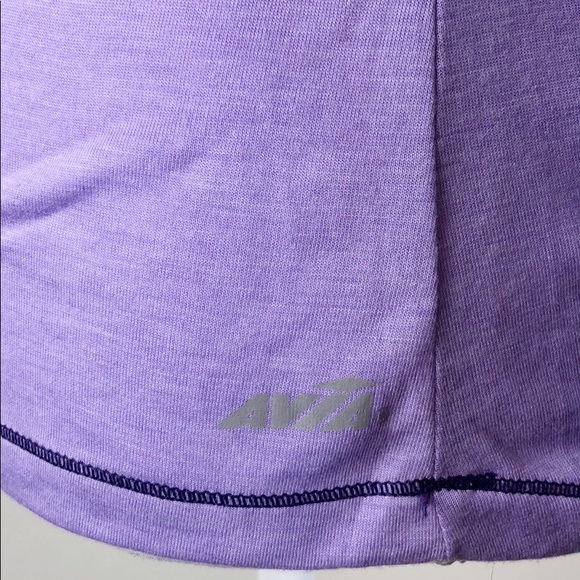 Avia Hooded Long Sleeve Purple Shirt Size Small - Picture 4 of 8